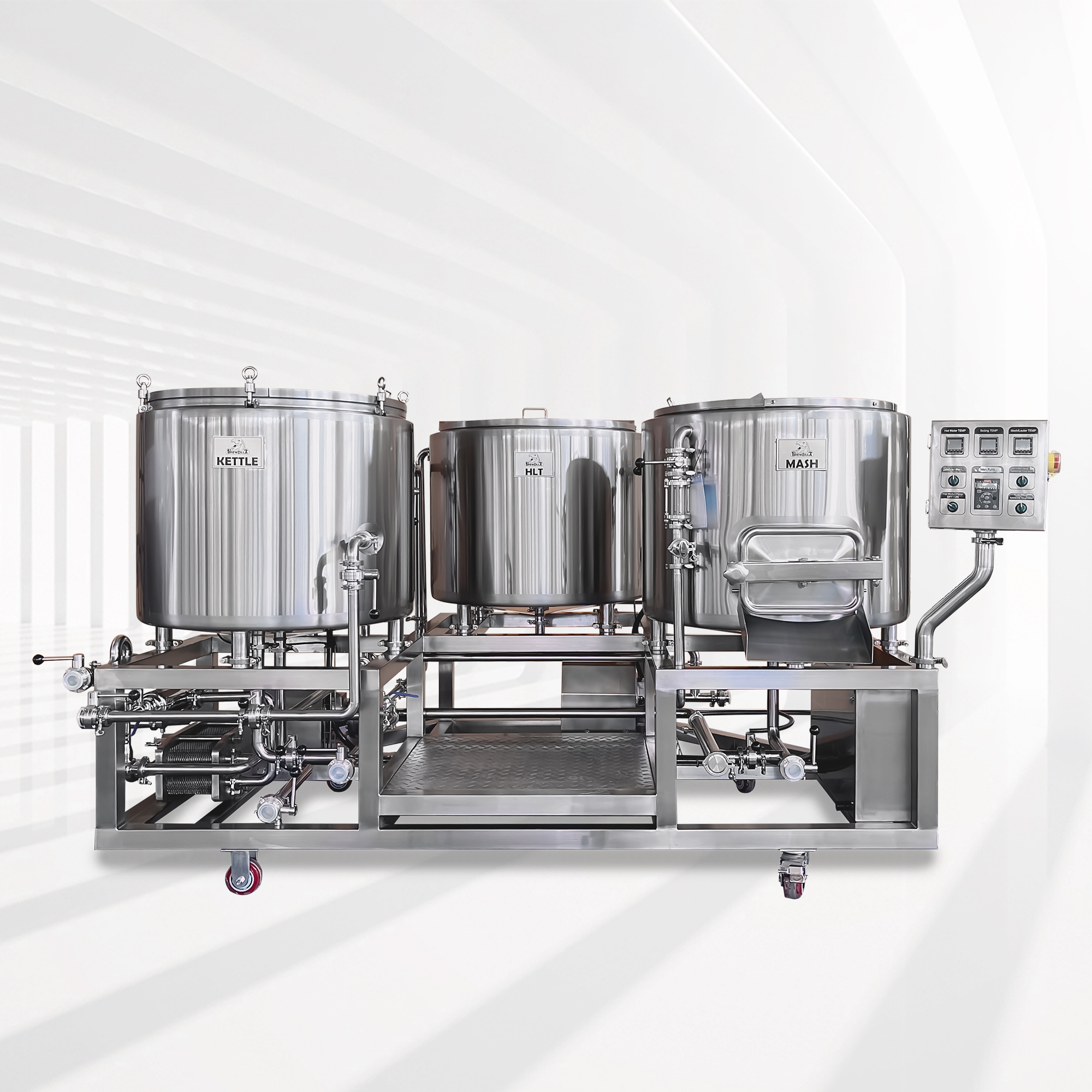 carrybrewtech 200L brewhouse