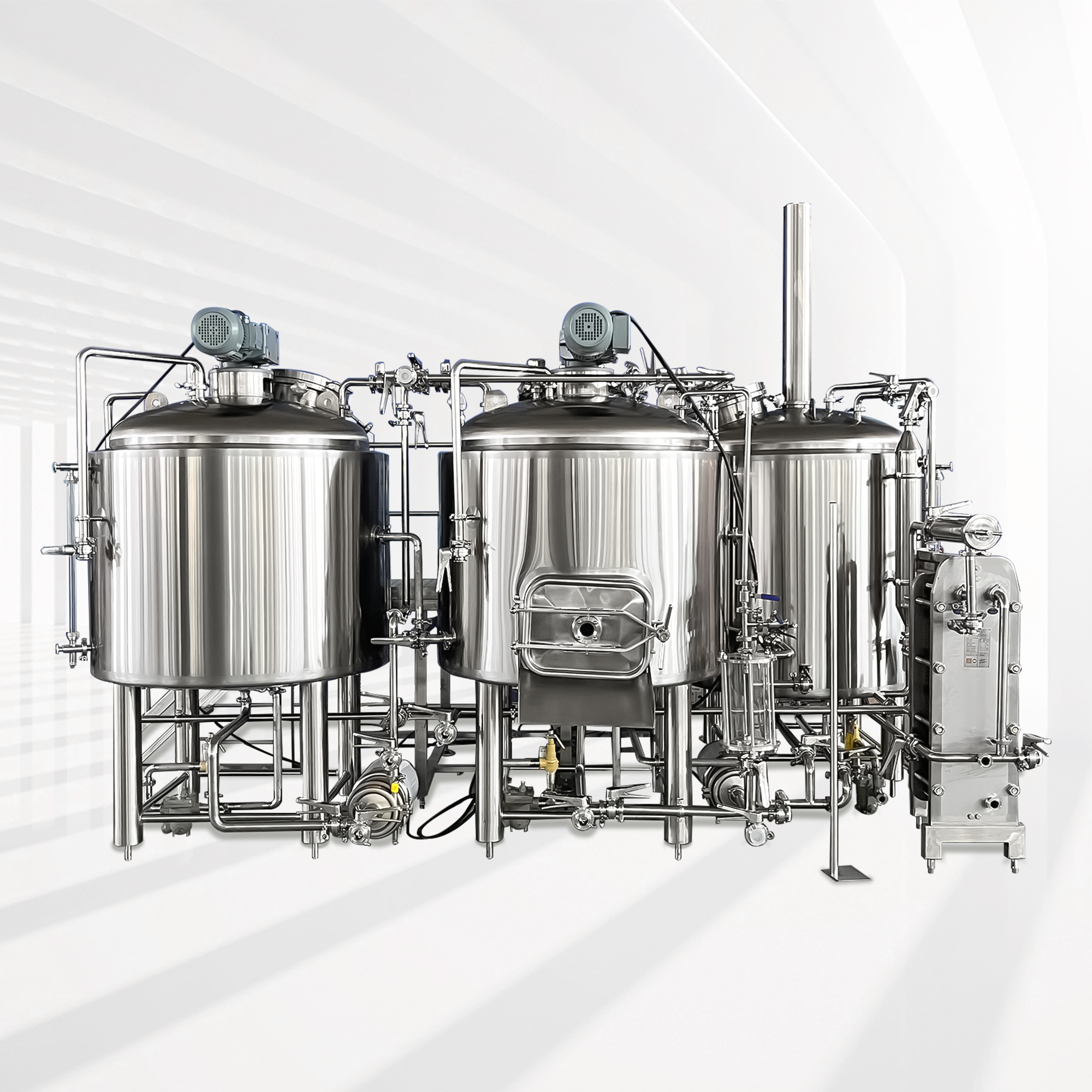 carrybrewtech 500L 3 vessel beer brewing equipment