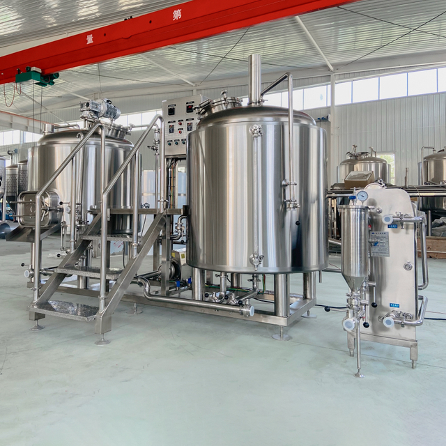 500L 2 Vessel Brewhouse Beer Brewing Equipment System Manufacturer