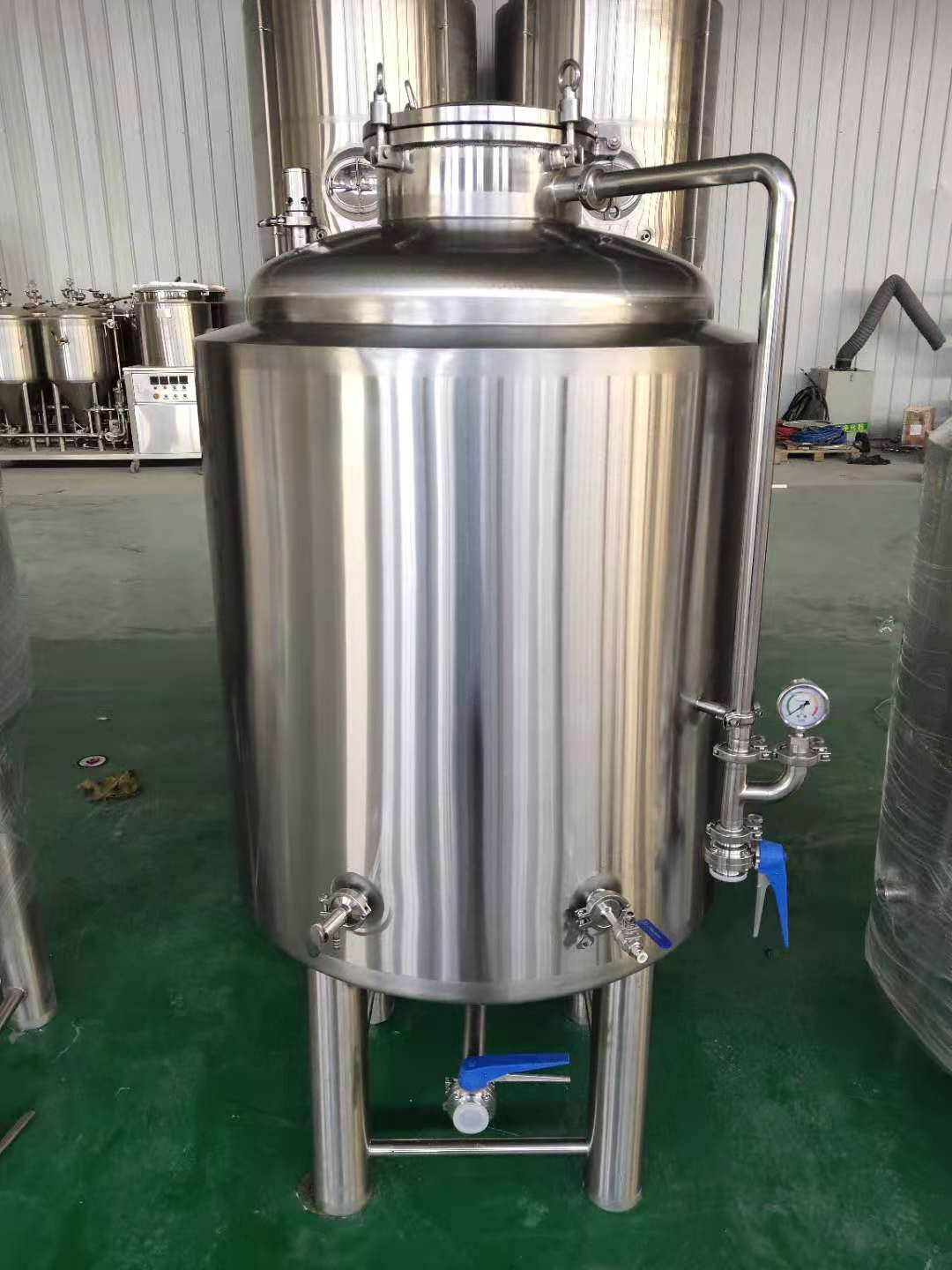Flange Manhole Bright Beer Tanks With Good Quality